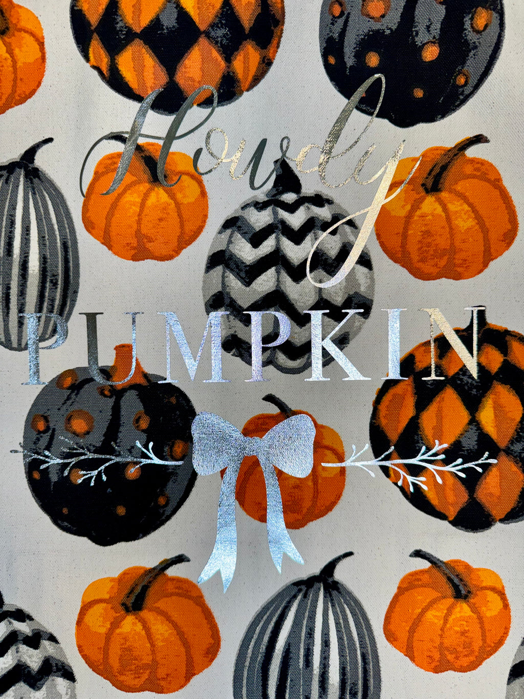 Howdy Pumpkin Tote