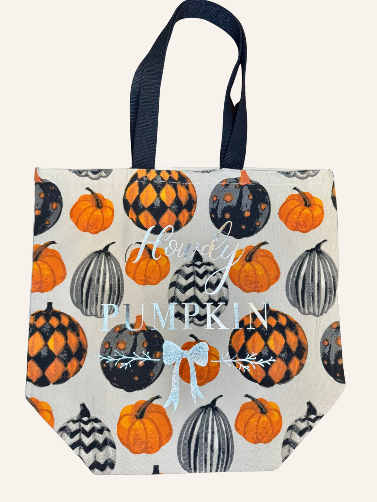 Howdy Pumpkin Tote