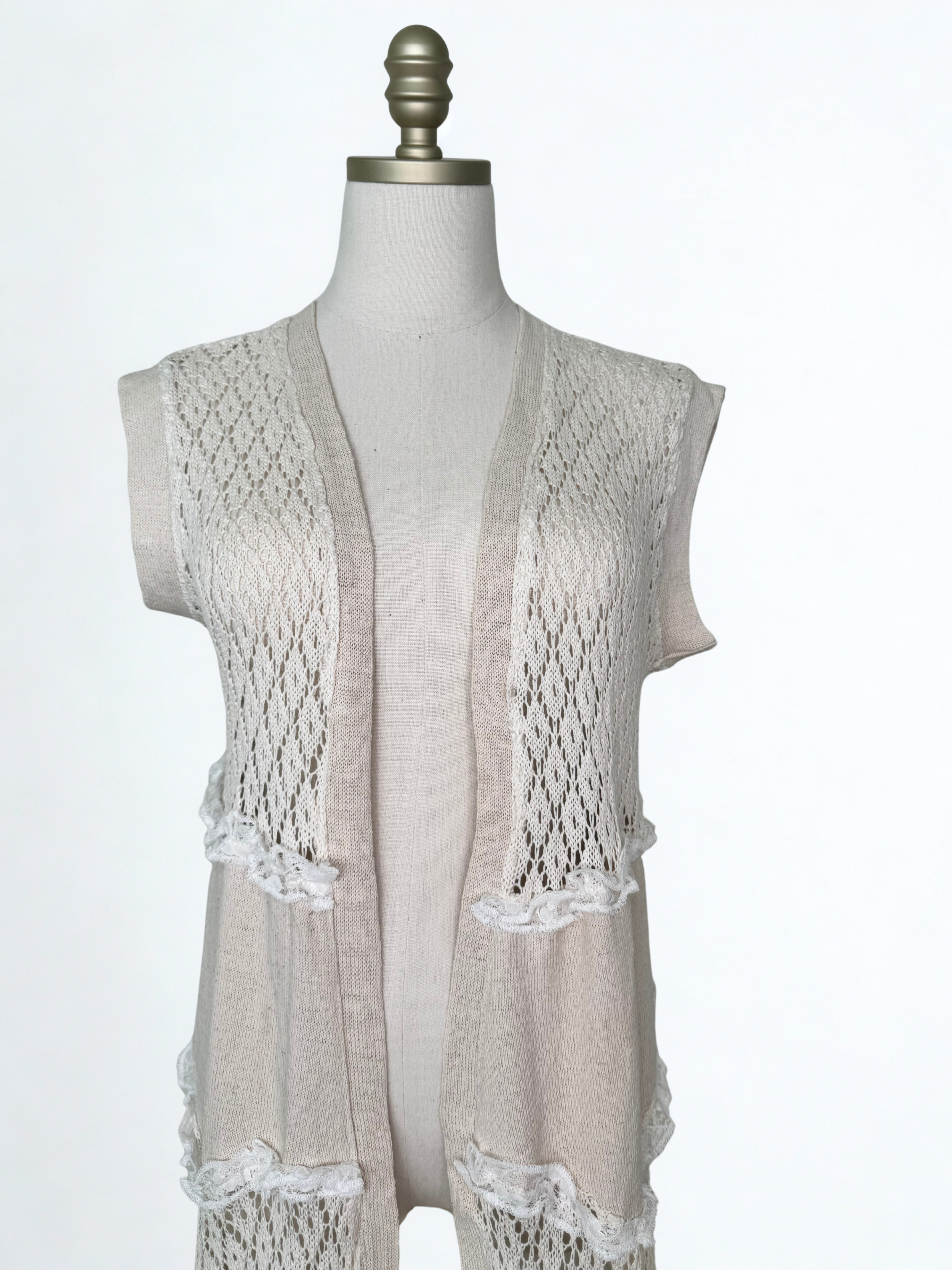The Knit Crochet Vest
