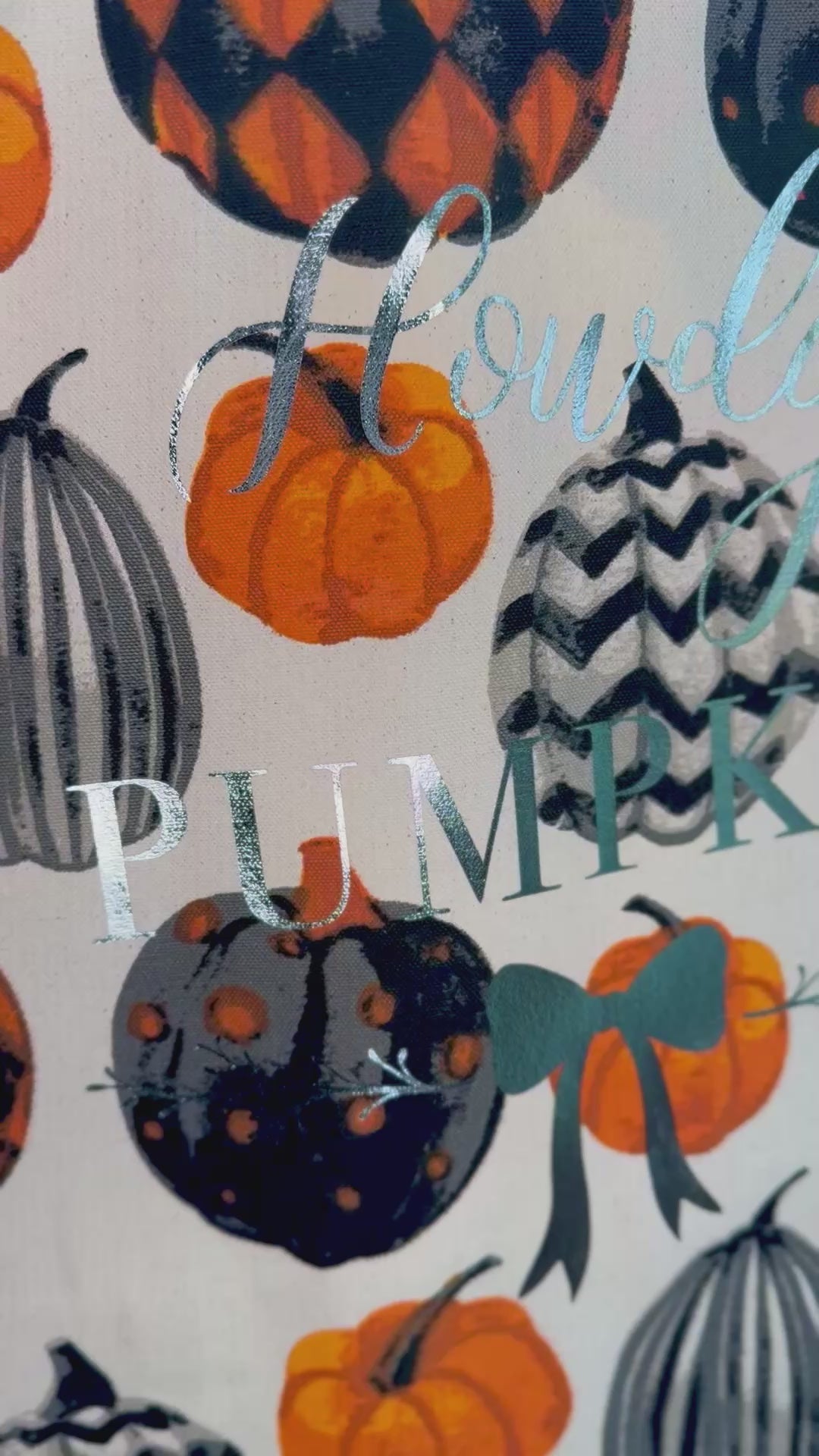 Howdy Pumpkin Tote
